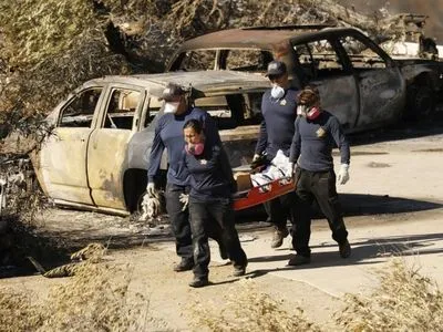 Число жертв пожеж в Каліфорнії зросло до 58 осіб