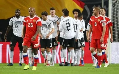 Збірна Німеччини завдала розгромної поразки в спарингу проти Росії