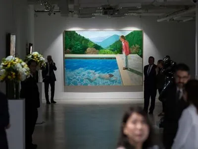 Картину Дэвида Хокни продали на аукционе за 90 млн долларов, рекордные в живых мастеров