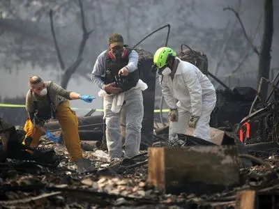 Число жертв пожеж в Каліфорнії зросло до 74, понад тисячу зниклих безвісти