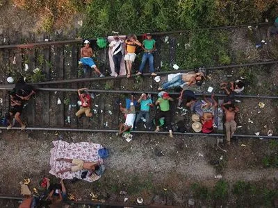 В Мексике прошли акции противников и сторонников прибытия мигрантов