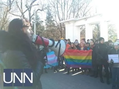 В Киеве сорвали марш в поддержку трансгендеров