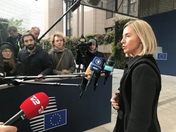 Могерини поговорила с Климкиным перед заседанием Совета ЕС