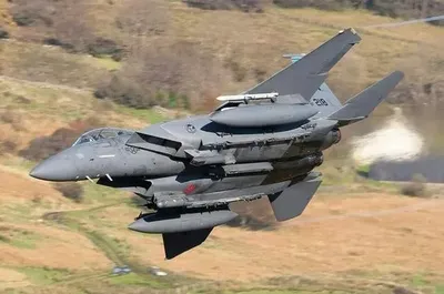 На юге Японии тактический истребитель четвертого поколения F-15 совершил экстренную посадку