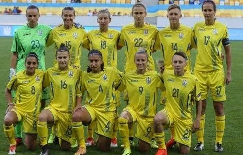 Женская сборная Украины по футболу входит в двадцатку лучших команд Европы