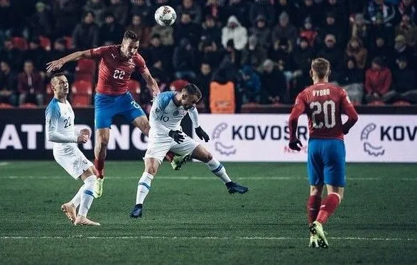 Чехия отправила Словакию в низший дивизион Лиги наций
