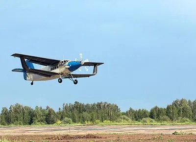 В Полтавской области украли самолет