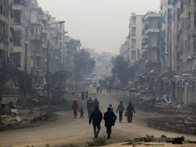 Не менее 100 человек получили ранения во время обстрела Алеппо снарядами с хлором