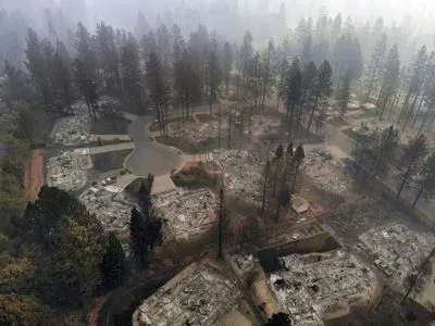 Пожар на севере Калифорнии локализован на 95%