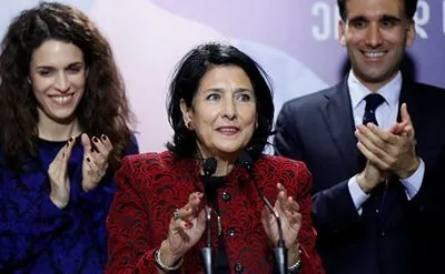 В Грузии президентом впервые стала женщина
