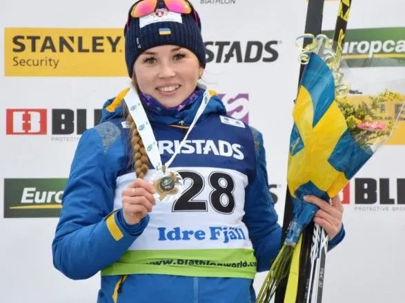 Українська біатлоністка здобула "бронзу" у Швеції