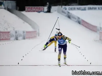 Биатлонистка Пидгрушная попала в десятку лучших в спринте Кубка мира