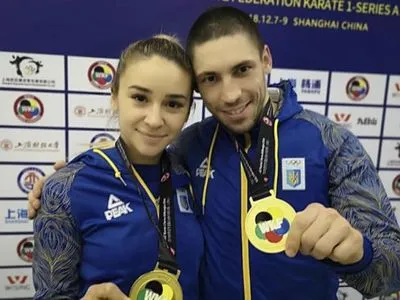 Двое украинских каратистов завоевали золотые медали на турнире в Шанхае