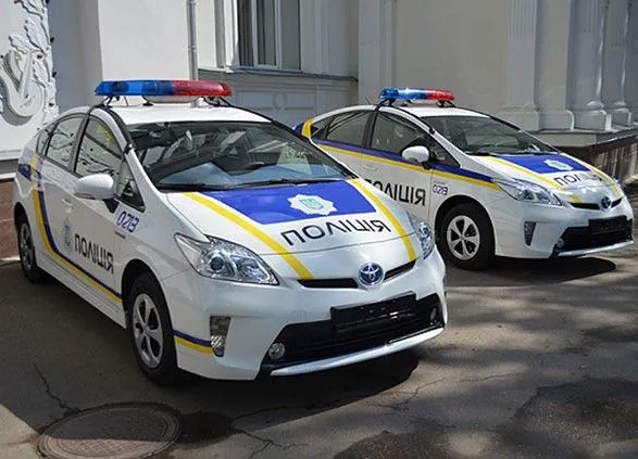 За выходные полицейские в Киеве разбили пять патрульных авто