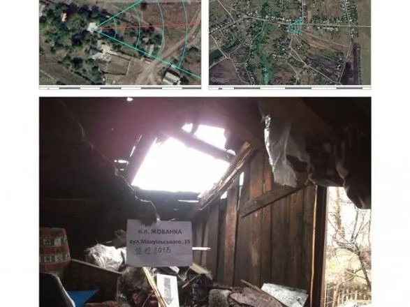 Боевики в Донбассе обстреляли дома мирных жителей