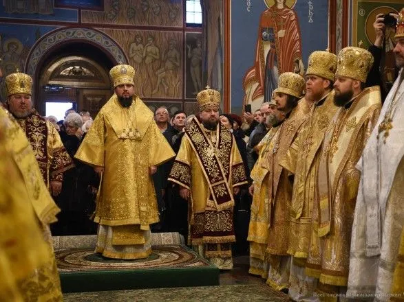 Показали первую службу Епифания как главы новой Православной Церкви Украины