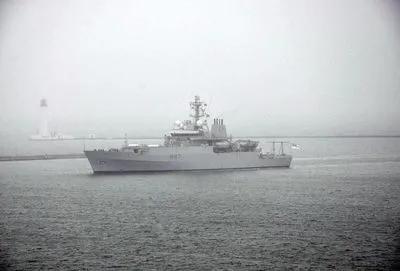 Британский военный корабль вошел в порт Одессы
