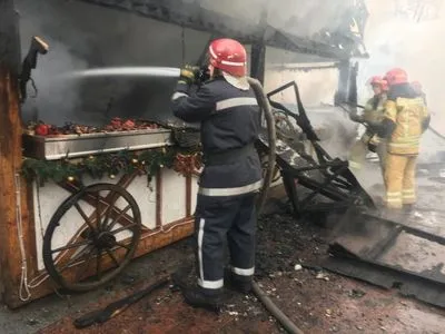 Пожежа у центрі Львова ліквідована