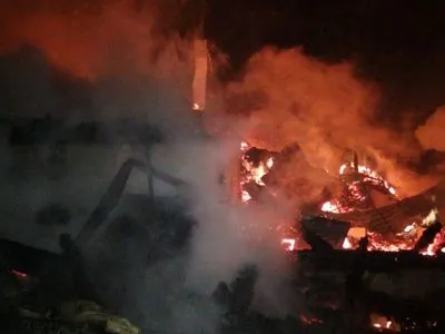 В Карпатах сгорел отель, есть жертвы