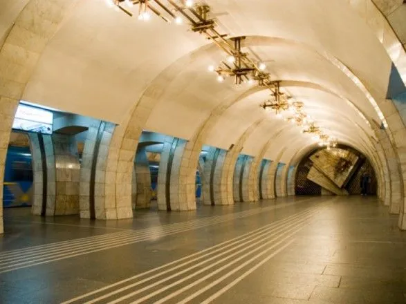 Столичная станция метро "Лыбидская" возобновила свою работу