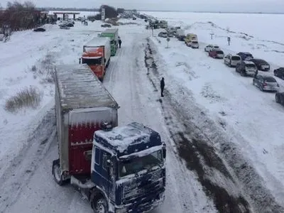 Въезд в Полтавскую область закрыт из-за непогоды