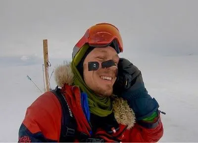 Первый человек в истории в одиночку пересек Антарктиду