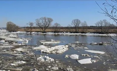 На реках на западе Украины повысятся уровни воды