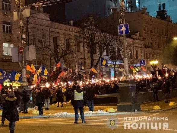 Полиция: нарушений во время маршей в Киеве не зафиксировано