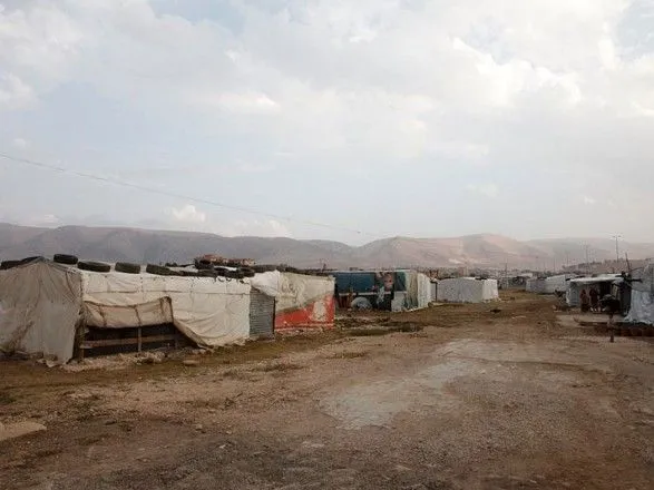Сирийские беженцы в Ливане страдают от паводков и мороза