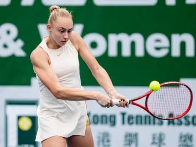 Юная украинская теннисистка выиграла восьмой подряд матч на турнирах в Гонконге