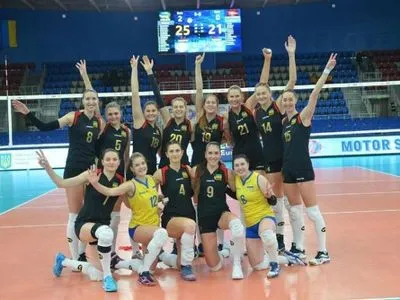 Женская сборная Украины по волейболу победила команду Норвегии