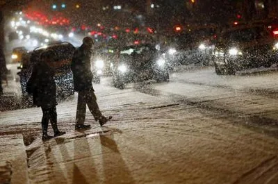 Сильная снежная буря накроет столицу США