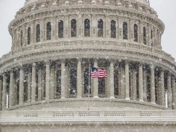 Вашингтон накрила сильна снігова буря
