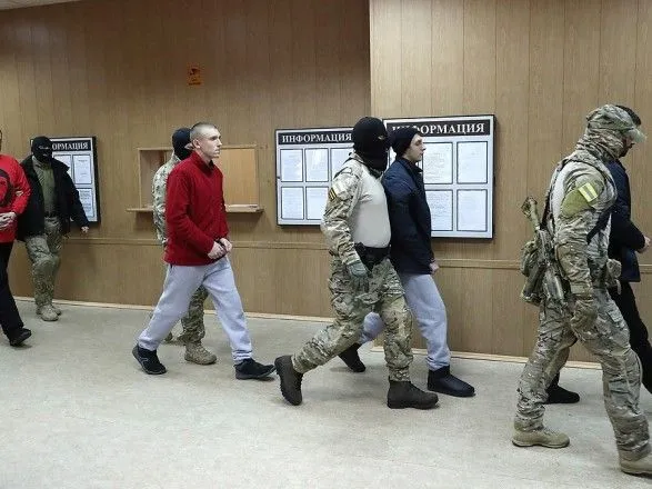 Денісова опублікувала відео після завершення судового засідання над моряками