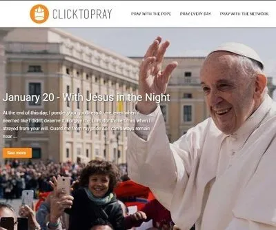 Папа Римський оголосив про запуск спеціального сайту для молитви