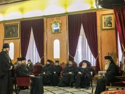 Иерусалимский патриарх провел встречу с представителями УПЦ МП