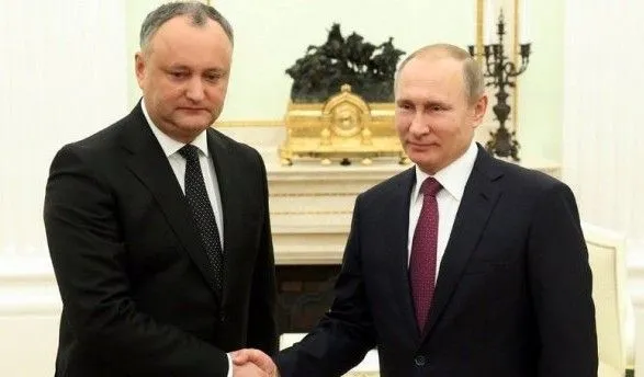 Путін зустрінеться з президентом Молдови
