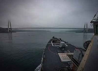 Ракетний есмінець США покинув Чорне море
