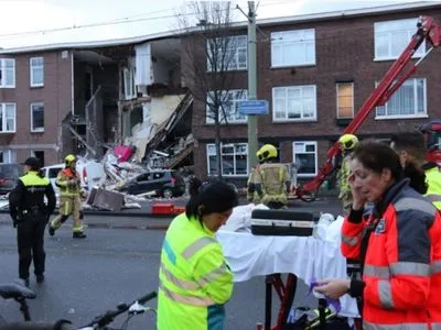 У мережі з'явилось відео вибуху житлового будинку в Гаазі