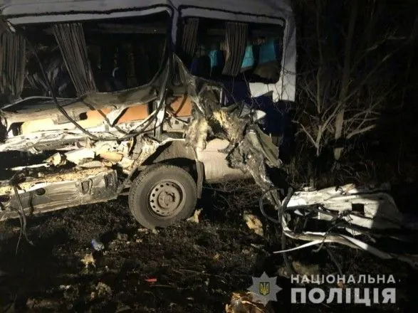 В Одесской области произошло смертельное ДТП между маршруткой, автомобилем и грузовиком