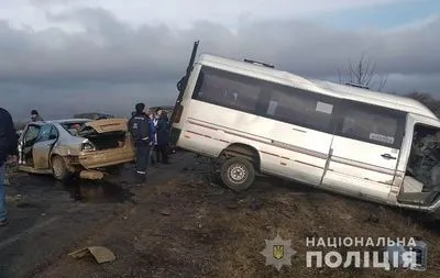 В Одесской области в ДТП с маршруткой погибла 14-летняя девочка