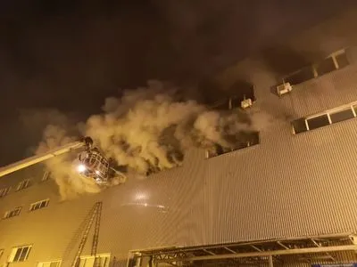 Пожар на складских помещениях в Киеве локализован - ГСЧС