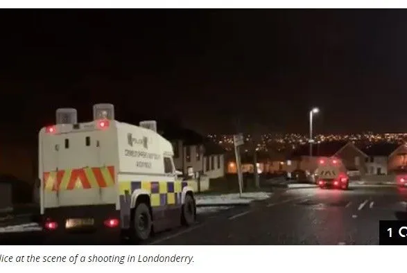 Двоє людей постраждали в результаті стрілянини у Північній Ірландії