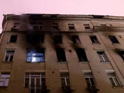 У центрі Москви горів житловий будинок, четверо загиблих