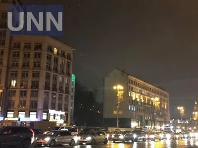 Центр Киева остановился в пробках