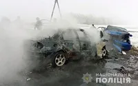 Кількість загиблих у ДТП з палаючою автівкою на Донеччині зросла