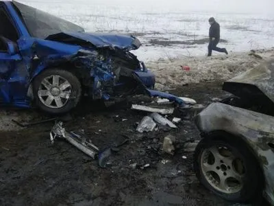 В ДТП в Донецкой области погибли пятеро человек