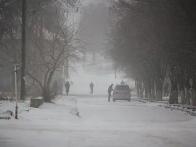 Часть Украины засыплет мокрым снегом
