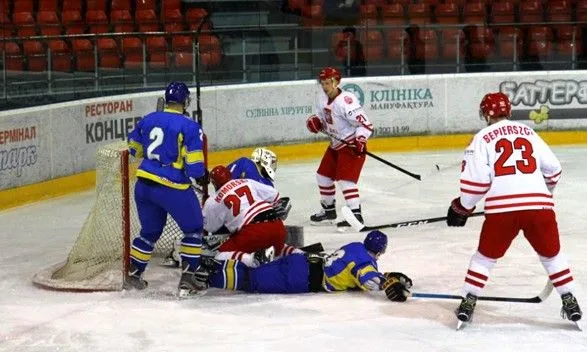 Хокейна збірна України провела стартову гру на домашньому міжнародному турнірі