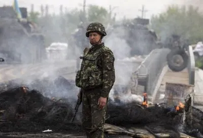 Боевики один раз обстреляли позиции украинских военных